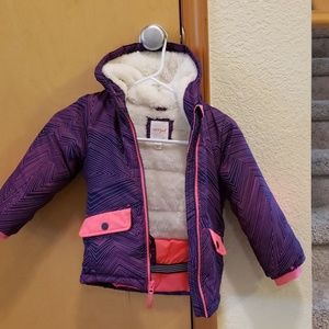 Sherpa Lined Cat & Jack Toddler Winter Coat